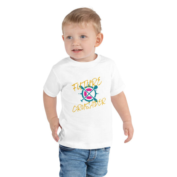 Future Crusader Toddler Tee - White