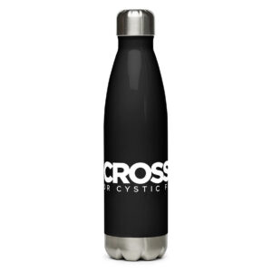 Stainless steel water bottle - black