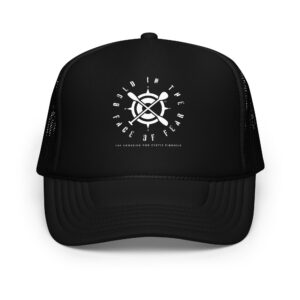 Bold in the Face of Fear Trucker Hat (White Logo)