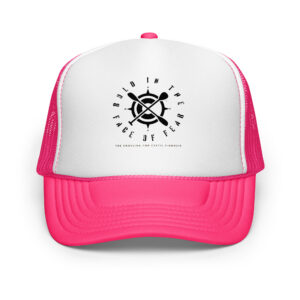 Bold in the Face of Fear Trucker Hat (Black Logo)